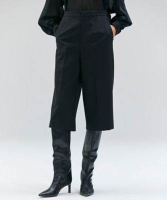 BEIGE， (Women)/ベイジ ZEPHYR/ウールライクハーフパンツ(PRCWGA0212) 005_クロ ショートパンツ【三越伊勢丹/公式】