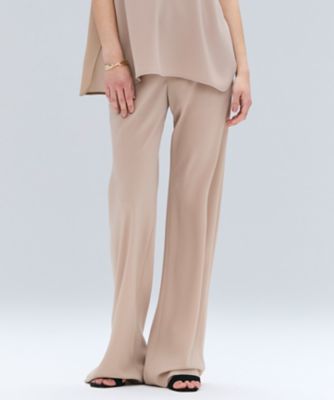 BEIGE， (Women)/ベイジ【洗える・STORY 10月号掲載】FLEUR/ウエストゴムイージーワイドパンツ(PRCWGA0404) 033_ベージュ パンツ・ズボン【三越伊勢丹/公式】
