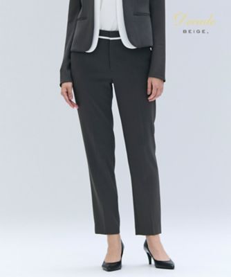 ＜BEIGE， (Women)＞【洗える】ＣＩＮＤＹ　／　クロップドパンツ（ＰＲＣＷＧＡ０７１９）