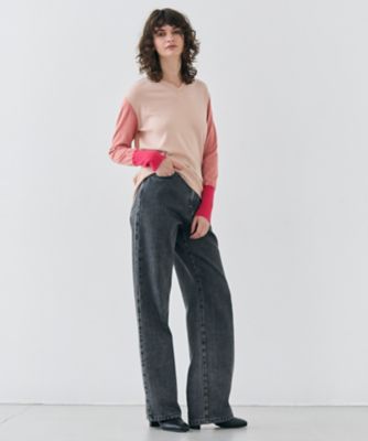 洗える・SPRiNG 3月号掲載】FICUS ／ デニムワイド