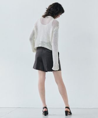 【ＣＬＡＳＳＹ．　４月号掲載】ＣＲＩＮＵＭ　／　リネンショートパンツ（ＰＲＣＷＧＳ０２００）