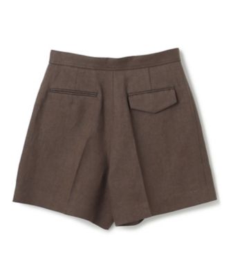 【ＣＬＡＳＳＹ．　４月号掲載】ＣＲＩＮＵＭ　／　リネンショートパンツ（ＰＲＣＷＧＳ０２００）