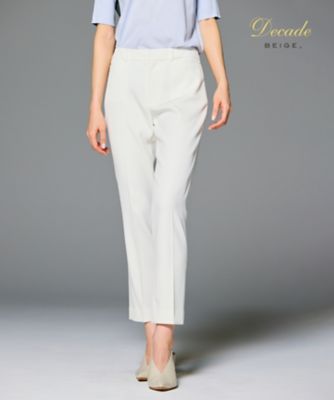 ＜BEIGE， (Women)＞【洗える】ＬＵＩＺＡ　／　クロップドパンツ（ＰＲＣＷＧＳ０７００）