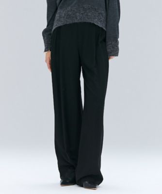 ＜BEIGE， (Women)＞ＣＯＢＵＲＮ　／　シルク混２タックカーヴィーワイドパンツ（ＰＲＣＷＧＷ０３０３）