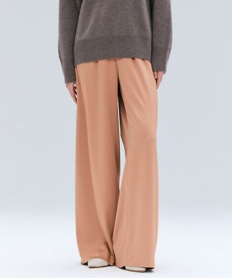 BEIGE， (Women)/ベイジ LLOYD/ハンマーサテンイージーワイドパンツ(PRCWGW0306) 012_ピンク パンツ・ズボン【三越伊勢丹/公式】