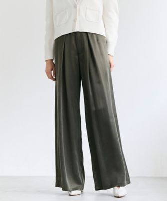 ＜BEIGE， (Women)＞ＦＲＡＮＫＬＩＮ　／　ドレープタックワイドパンツ（ＰＲＣＷＧＷ０６０７）