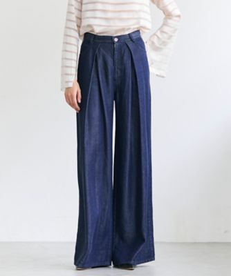 ＜BEIGE， (Women)＞ＦＲＡＮＫＬＩＮ　／　ドレープタックワイドパンツ（ＰＲＣＷＧＷ０６０７）