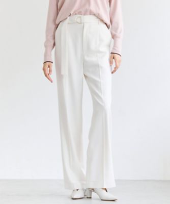 ＜BEIGE， (Women)＞【セットアップ対応】ＳＰＨＥＮＥ　／　ハイウエストＤカンストレートパンツ（ＰＲＣＷＬＳ０１０３）