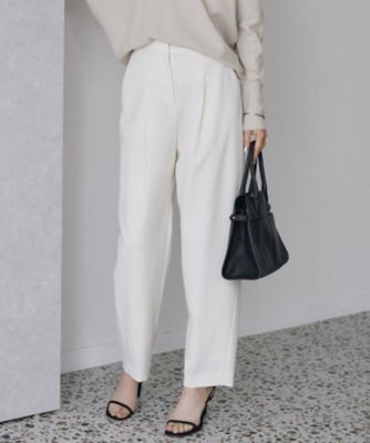 ＜ICB (Women)＞【洗える】Ｔ／Ｗベネシャンストレッチ　カーブパンツ（ＰＲＣＹＣＷ０４１５）