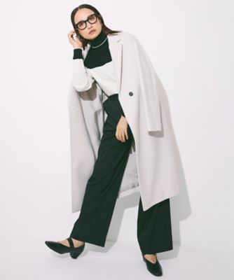 ＜ICB (Women)＞【ＣＬＡＳＳＹ．掲載・裏起毛】　ウォームサテン　ワイドストレートパンツ（ＰＲＣＹＧＷ０５１１）