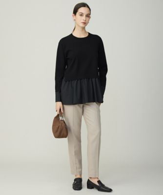 ウォッシャブルライトウール スティックパンツ（PRCYGW0606