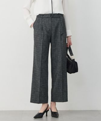 ＜ICB (Women)＞ミックスブッチャー　ワイドパンツ（ＰＲＣＹＬＭ０３０４）