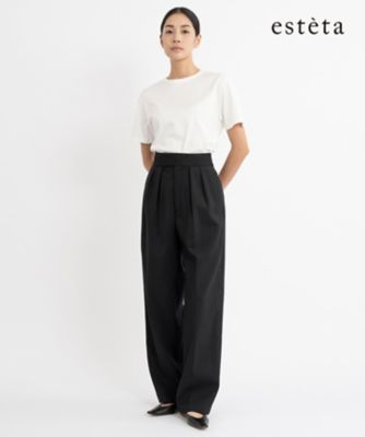 エステルダブルクロスパンツ エステルダブルクロスパンツ｜BIGI online store - ビギ