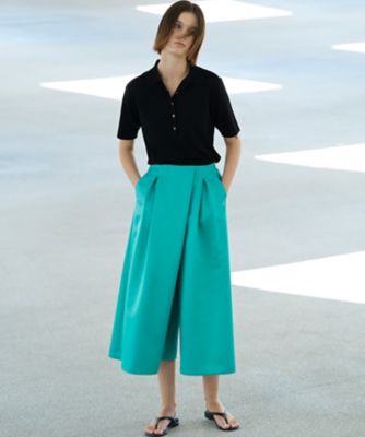 エステータ】フォルムサテン キュロットパンツ（PRH8LS0928