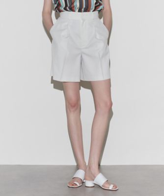 Ｎａｖｅ】ウールポリエステルツイル ショートパンツ