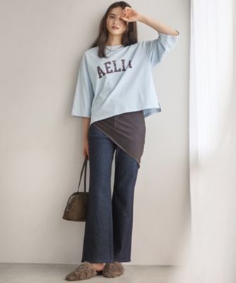 SLOW／一部店舗限定】SLOW DENIM フレアパンツ