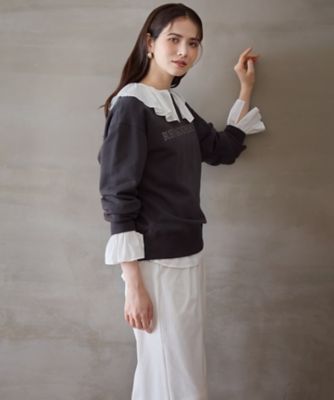 SLOW／一部店舗限定】ソフトコーデュロイ ワイドパンツ