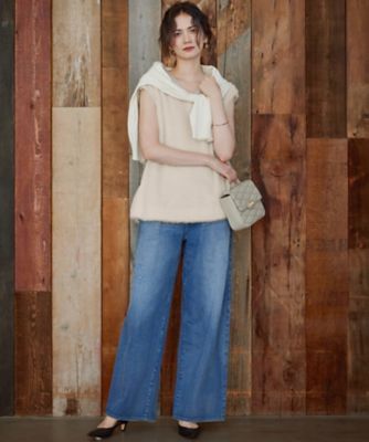 【ＳＬＯＷ／一部店舗限定】ＢＡＧＧＩＥ　ＤＥＮＩＭ　ワイドレッグ　パンツ（ＰＲＳ２ＣＡ０９３３）