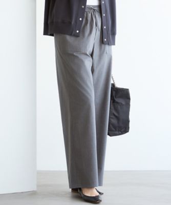 ＜23区 S (Women/小さいサイズ)＞【ＳＬＯＷ／一部店舗限定】ライトタンブラータフタ　ワイド　パンツ（ＰＲＳ２ＧＡ０９３０）