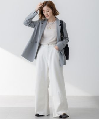 【ＳＬＯＷ／一部店舗限定】ＬＩＧＨＴ　ＤＥＮＩＭ　バレルワイド　パンツ（ＰＲＳ２ＧＭ０９３０）