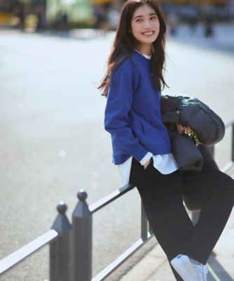 SLOW／一部店舗限定】ニットトータル パンツ