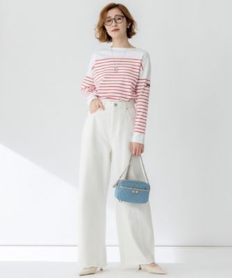 【ＳＬＯＷ／一部店舗限定】ＬＩＧＨＴ　ＤＥＮＩＭ　バレルワイド　パンツ（ＰＲＳＷＧＭ０９３０）