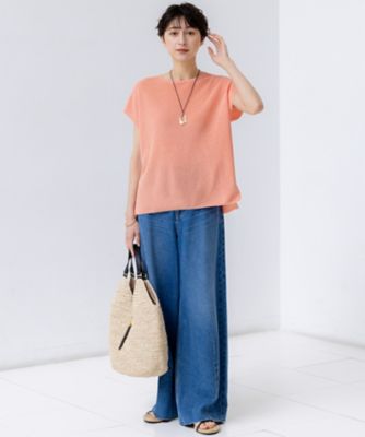 【ＳＬＯＷ／一部店舗限定】ＬＩＧＨＴ　ＤＥＮＩＭ　バレルワイド　パンツ（ＰＲＳＷＧＭ０９３０）