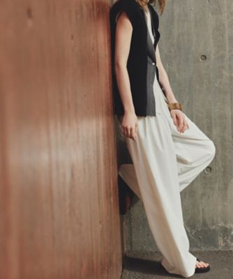 ＜uncrave (Women)＞クールタッチカラータイプライター　ワイドパンツ（ＰＲＵＶＬＳ０４０２）