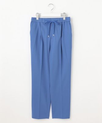 ＜自由区 S (Women/小さいサイズ)＞【新色追加・人気のため再入荷・ウエストゴム】ライトフィールジャージータックテーパード　パンツ（ＰＲＷ７ＣＭ０３１１）