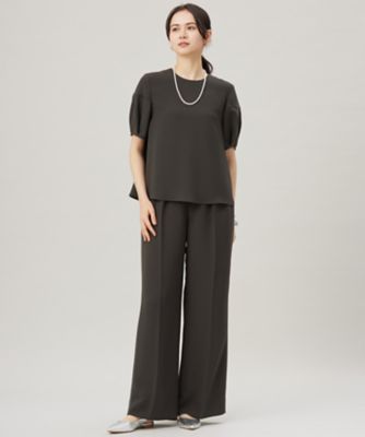 SHIHOさんコラボ・洗える】バックサテンジョーゼットワイド