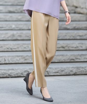 ＜自由区 S (Women/小さいサイズ)＞【カタログ掲載】ウールライクストレッチテーパード　パンツ（ＰＲＷ７ＧＷ０３１４）