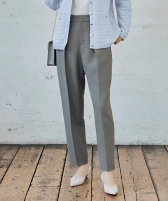 ＜自由区 (Women)＞【洗える】オックスストレッチテーパード　パンツ（ＰＲＷＭＣＭ０２１０）