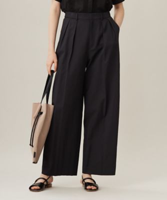 ＜自由区 (Women)＞【洗える】ドビーオックスストレッチカーブ　パンツ（ＰＲＷＭＣＭ０５１２）