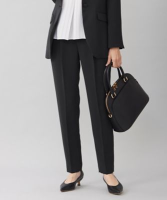 セットアップ対応・洗える】トリアセダブルクロステーパード パンツ