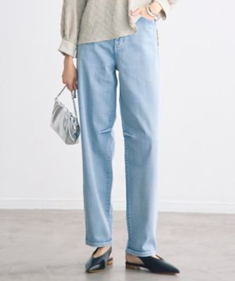 ＜自由区 (Women)＞ウスカルデニムダーツカーブ　パンツ（ＰＲＷＭＧＡ０２０４）