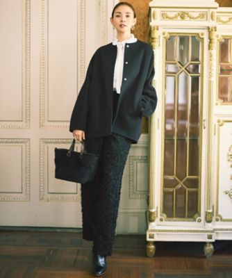 SHIHOさん着用】カットジャカード パンツ（PRWMGW0513