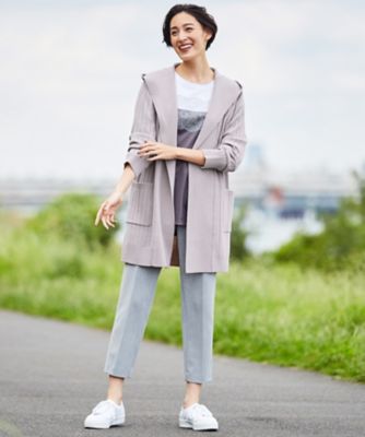 ＜自由区 (Women)＞【新色追加！】吸水撥油　ＴＲギャバ　テーパードパンツ（ＰＲＷＭＩＷ０２０４）