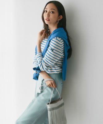 【Ｏｇｇｉ４月号掲載／洗える】ハイカウントライトクロス　クロップド　パンツ（ＰＲＷＯＣＳ０２０４）