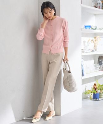 洗える】クリアストレッチ テーパードパンツ（PRWOCS0212  