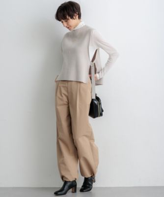 新品 24AW 撥水加工 ハイマルチタフタ 2WAY パラシュート パンツ 40 撥水加工／洗える】ハイマルチタフタ 2WAY パラシュート