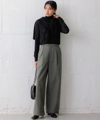 新品 24AW 撥水加工 ハイマルチタフタ 2WAY パラシュート パンツ 40 撥水加工/洗える】ハイマルチタフタ 2WAY パラシュート パンツ