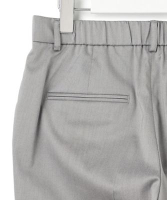 【セットアップ対応／洗える】ストレッチシャンブレー　テーパード　パンツ（ＰＲＷＯＧＭ０５０２）