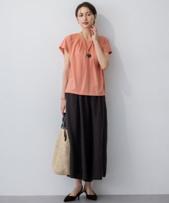 洗える】LIBECOリネン ガウチョ パンツ（PRWOGM0610