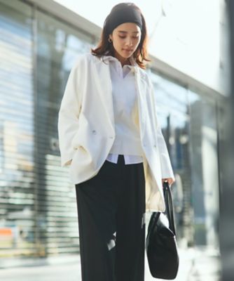 【Ｏｇｇｉ３月号掲載／セットアップ対応】ライトクロス　ワイドパンツ（ＰＲＷＯＧＳ０２１１）