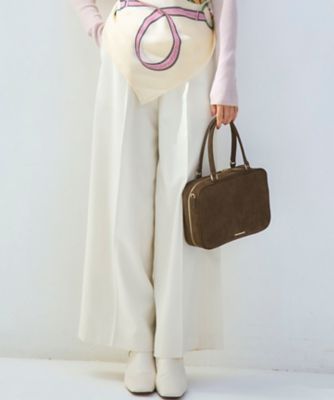 ランバンワイドパンツ☆新品 ストレッチワイドパンツ | LANVIN COLLECTION (Women)/ランバン