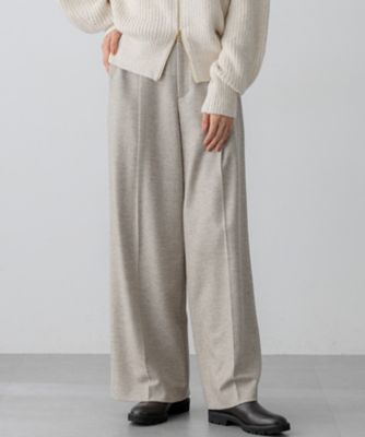 ラメミックスツイード タック ワイド パンツ（PRWOGW0518