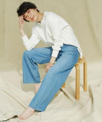 ２３区ＤＥＮＩＭ　ライトオンス　デニム　ワイド　パンツ（ＰＲＷＯＩＺ０７２２）