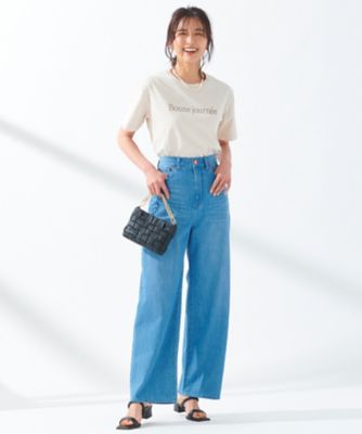 ２３区ＤＥＮＩＭ　ライトオンス　デニム　ワイド　パンツ（ＰＲＷＯＩＺ０７２２）