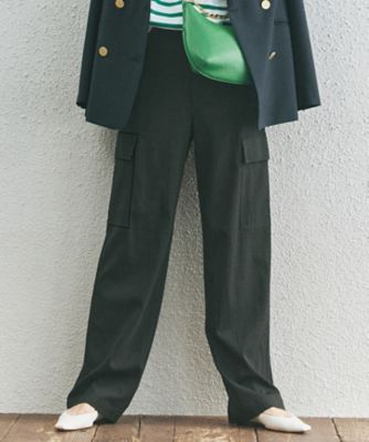 ＜23区 (Women)＞キュプラナイロンストレッチ　カーゴ　パンツ（ＰＲＷＯＩＺ０７２４）