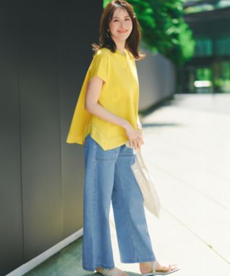 見上愛さん着用】23区DENIM サマー ベイカーパンツ